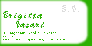 brigitta vasari business card
