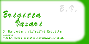 brigitta vasari business card